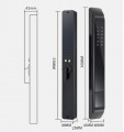 kích thước của Khóa điện tử Hurbert HB CN79 Black Wifi