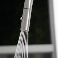 Vòi rửa bát nóng lạnh Konox Venice Gun Metal có dây rút