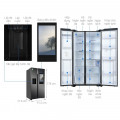 Chi tiết tủ lạnh 2 cánh side by side 616 lít Samsung Family Hub RS64T5F01B4/SV