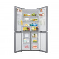 Bên trong tủ lạnh 4 cánh side by side 488 lít Samsung RF48A4010M9/SV