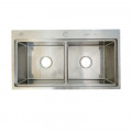 chậu rửa bát inox 2 hố BossEU BS304.8245CK2