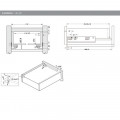 Ray âm EPC Evo 450mm giảm chấn Hafele 433.32.074