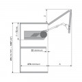 Hộp lực tay nâng Blum Aventos HF-28 372.94.035