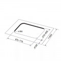 Bếp gas âm Brandt TG2282BBL