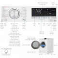 Máy giặt LG 10kg LG FV1410S4W1 ABWPEVN cửa trước