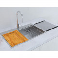 Chậu rửa bát inox 1 hố Hafele WS R0 HS24-SSN1S-7650 567.20.627