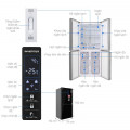 Tủ lạnh 4 cánh 401 lít Sharp SJ-FXP480VG-BK