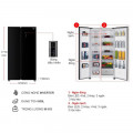 Tủ lạnh 2 cánh side by side 600 lít Sharp SJ-SBXP600VG-BK