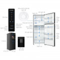 Tủ lạnh 2 cánh 417 lít Sharp SJ-X417WD-DG