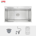 Chậu rửa bát inox 1 hố Konox KN8248SO Dekor