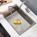 Ảnh chậu rửa bát 1 hố Kluger KU8121S-S68