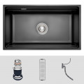 Chi tiết chậu rửa bát 1 hố Kluger KWU8161FB-S76