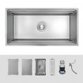 Chi tiết chậu rửa bát 1 hố Kluger KWU8161FS-S86 Plus