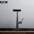 Vòi rửa bát nóng lạnh Kluger KLF0018B có dây rút
