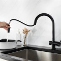 Vòi rửa bát nóng lạnh Kluger KLF0008B có dây rút