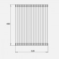 Kích thước giá để đồ inox Kluger KRM – 01