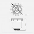 Bát rác inox Kluger KS-502DN113
