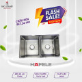 Chậu rửa bát inox 2 hố Hafele 567.24.140