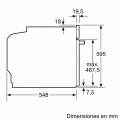 Lò nướng âm tủ 71L Bosch HBG7241B1