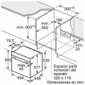 Lò nướng âm tủ 71L Bosch HBG7241B1