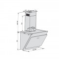 Kích thước máy hút mùi Lorca TA 6008CM-90
