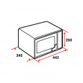 Lò vi sóng Bosch FEL023MS2 độc lập