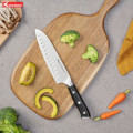 Dao đa năng thép Đức Konox Emmitt Series 7″ Santoku