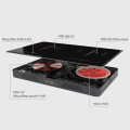 Chi tiết bếp từ kết hợp hồng ngoại Hawonkoo CEH-207-IF