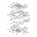 Bếp Gas Domino Miele 2 vùng nấu CS 7102-1 FL lắp âm