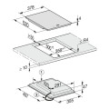 Bếp từ Domino Miele 2 vùng nấu CS 7612 FL SmartLines Series lắp âm