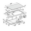 Bếp từ đa điểm Miele 4 vùng nấu KM 7474 FL lắp âm
