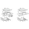 Bếp từ Miele 4 vùng nấu KM 7464 FL lắp âm