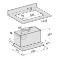Máy hút mùi âm trần Miele DA 2450-1