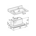 Máy hút mùi âm trần Miele DA 2578-70cm