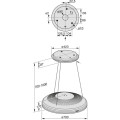 Máy hút mùi đảo Miele DA 7078 D