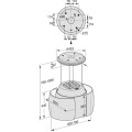 Máy hút mùi đảo Miele DA 7378 D