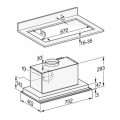 Máy hút mùi âm tủ Miele DA 2578