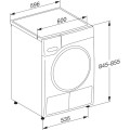Máy sấy bơm nhiệt Miele TCC364WP EcoDry