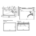 Kích thước chậu rửa bát Hafele WF R10 HS25-SSN1S-8052 567.24.488 Titan