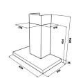 Máy hút mùi áp tường GrandX GX H90T78G