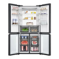 Ảnh tủ lạnh 4 cánh Multi Doors Inverter 660 lít Aqua AQR-M727XA(GB)U1