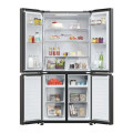 Ảnh tủ lạnh 4 cánh Multi Doors Inverter 469 lít Aqua AQR-M536XA(SL)