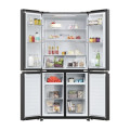 Ảnh tủ lạnh 4 cánh Multi Doors Inverter 469 lít Aqua AQR-M532XA(CBC)