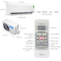 Điều khiển điều hòa 1 chiều Midea MSAFII-24CRN8
