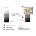 Kích thước tủ lạnh Hitachi Inverter 520 lít R-HW540RV X