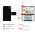 Kích thước tủ lạnh Hitachi Inverter 569 lít R-WB640VGV0 GBK
