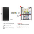 Kích thước tủ lạnh Hitachi Inverter 569 lít R-WB640PGV1 GCK