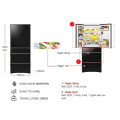 Kích thước tủ lạnh Hitachi Inverter 615 lít R-WX620KV XK