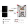 Kích thước tủ Lạnh 4 cánh Multi doors Inverter 515 Lít Toshiba GR-RF665WIA-PGV(22)-XK