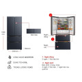 Kích thước tủ Lạnh 4 cánh Multi doors Inverter 515 Lít Toshiba GR-RF669WI-PGV(A9)-BG